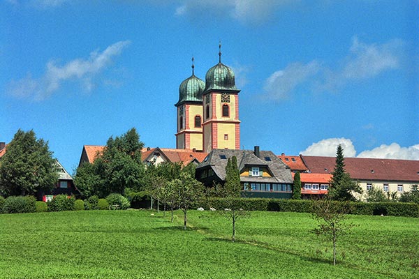 Barocke Wallfahrtskirche Mariä Himmelfahrt in St. Märgen