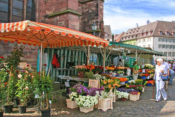 Bummel über den Freiburger Münstermarkt