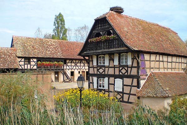 Freilichtmuseum Ecomusée d´Alsace in Ungersheim/Frankreich
